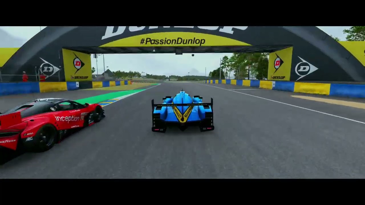 A single lap of LMP2 at Le-Mans