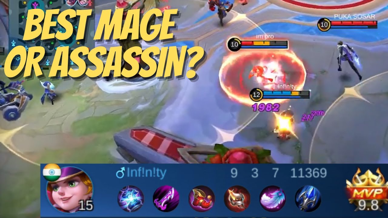 Harley Best Mage Or Assassin ? Harley Gameplay | Mobile Legends