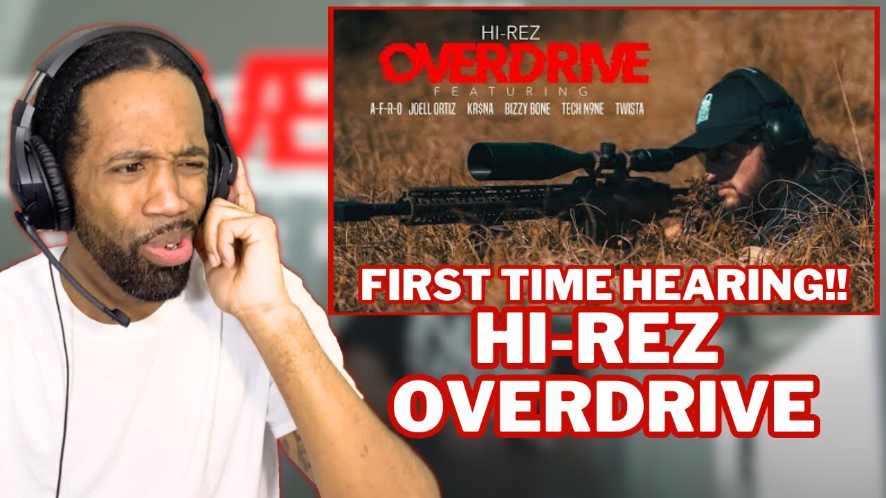 Hi Rez - OverDrive REACTION! (Tech N9ne, KR$NA, Joell Ortiz, Twista, Bizzy Bone, A-F-R-O)