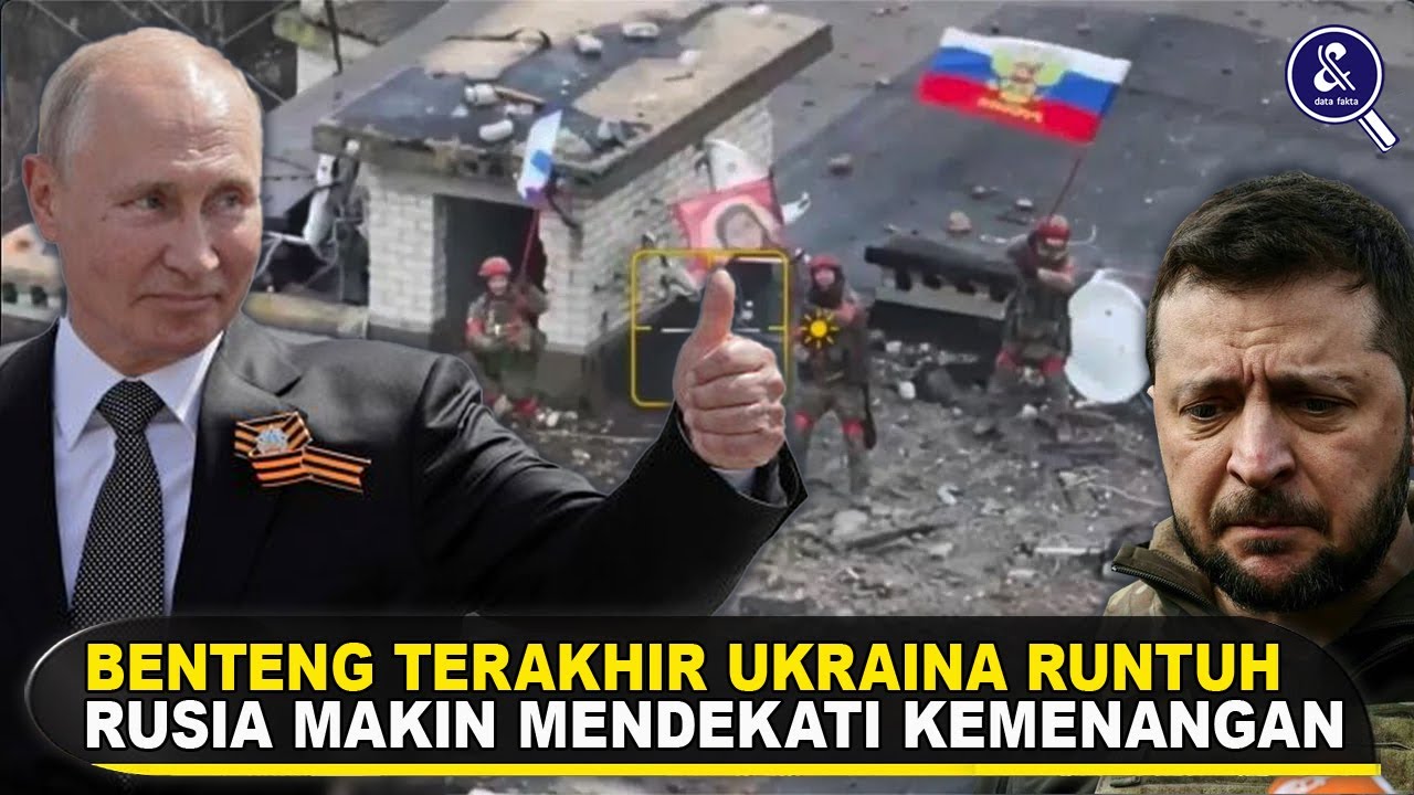 DIKEPUNG RUSIA, TENTARA UKRAINA LARI TERBIRIT-BIRIT! Fakta Runtuhnya Benteng Terakhir Ukraina