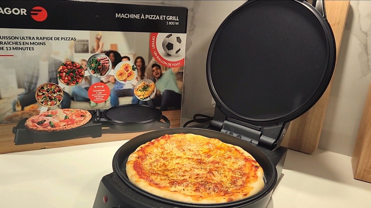 Test & AVIS MACHINE À PIZZA ET GRILL FAGOR 👌#pizza #testing