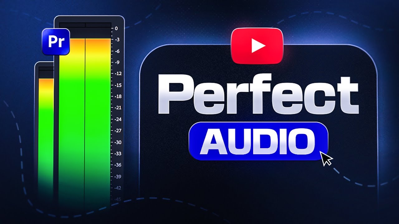 Perfect Audio Levels for YouTube (Premiere Pro Tutorial)