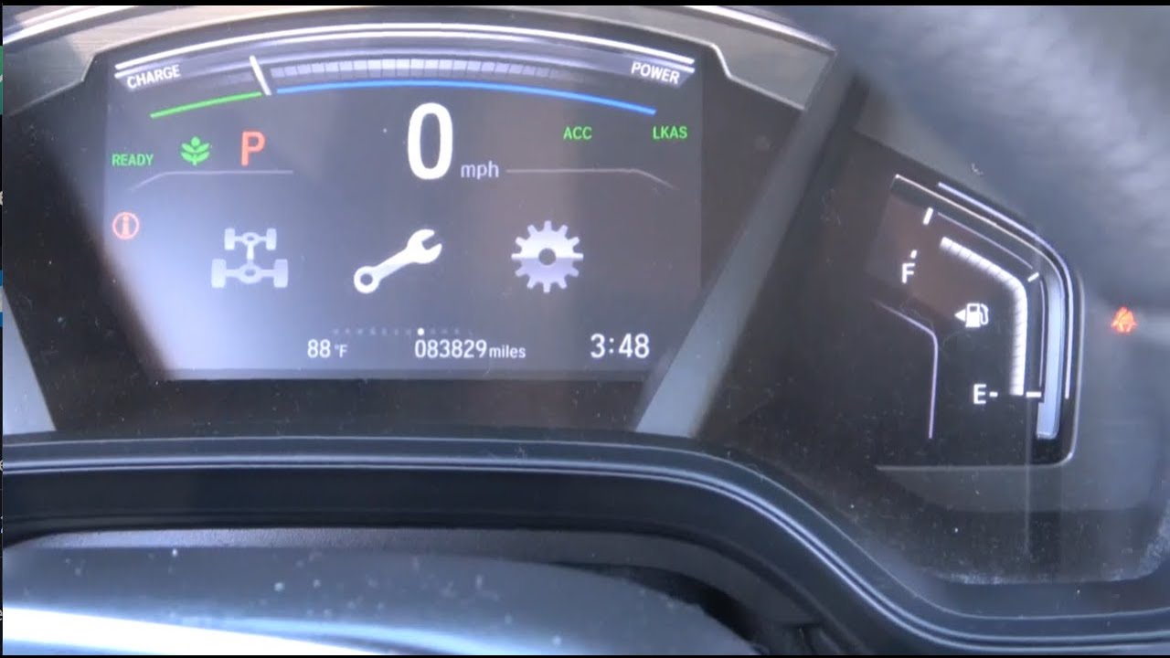 2020 Honda CR V Oil Service Light Reset