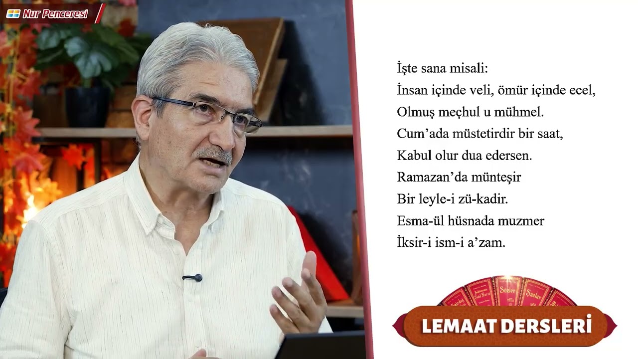 Bazı şeyler gizli kalmalı / Lemaat Dersleri 32. Bölüm / Prof. Dr. Şadi EREN