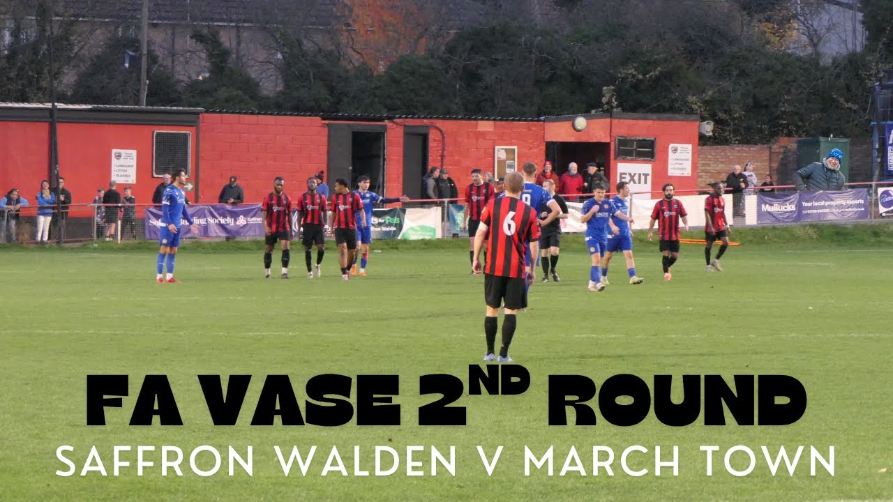 Saffron Walden против March Town United, FA Vase, 2-й раунд #localfooty #nonleague #favase #football