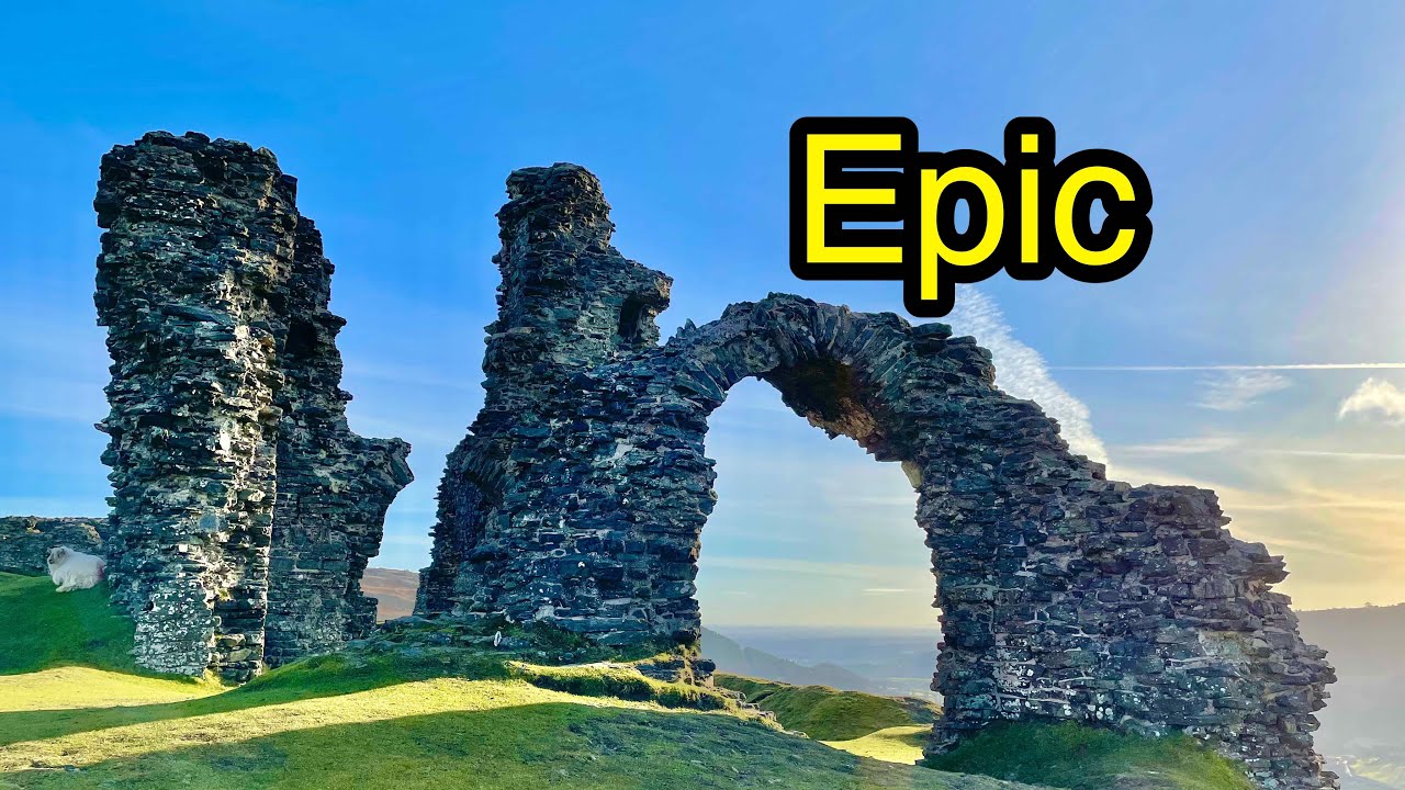 Welsh Magic on a Hilltop (Dinas Bran Castle Ruins, Llangollen)
