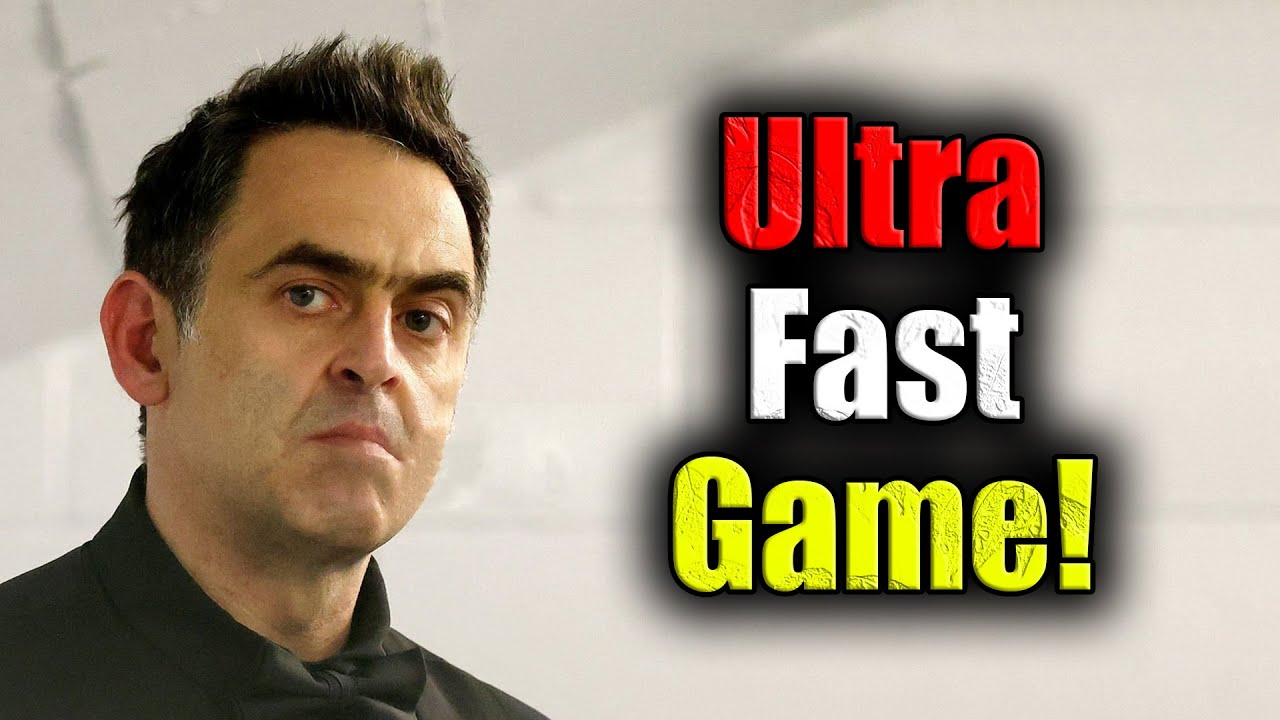 The Opponent Had No Time To Understand How He Lost to Ronnie O'Sullivan!