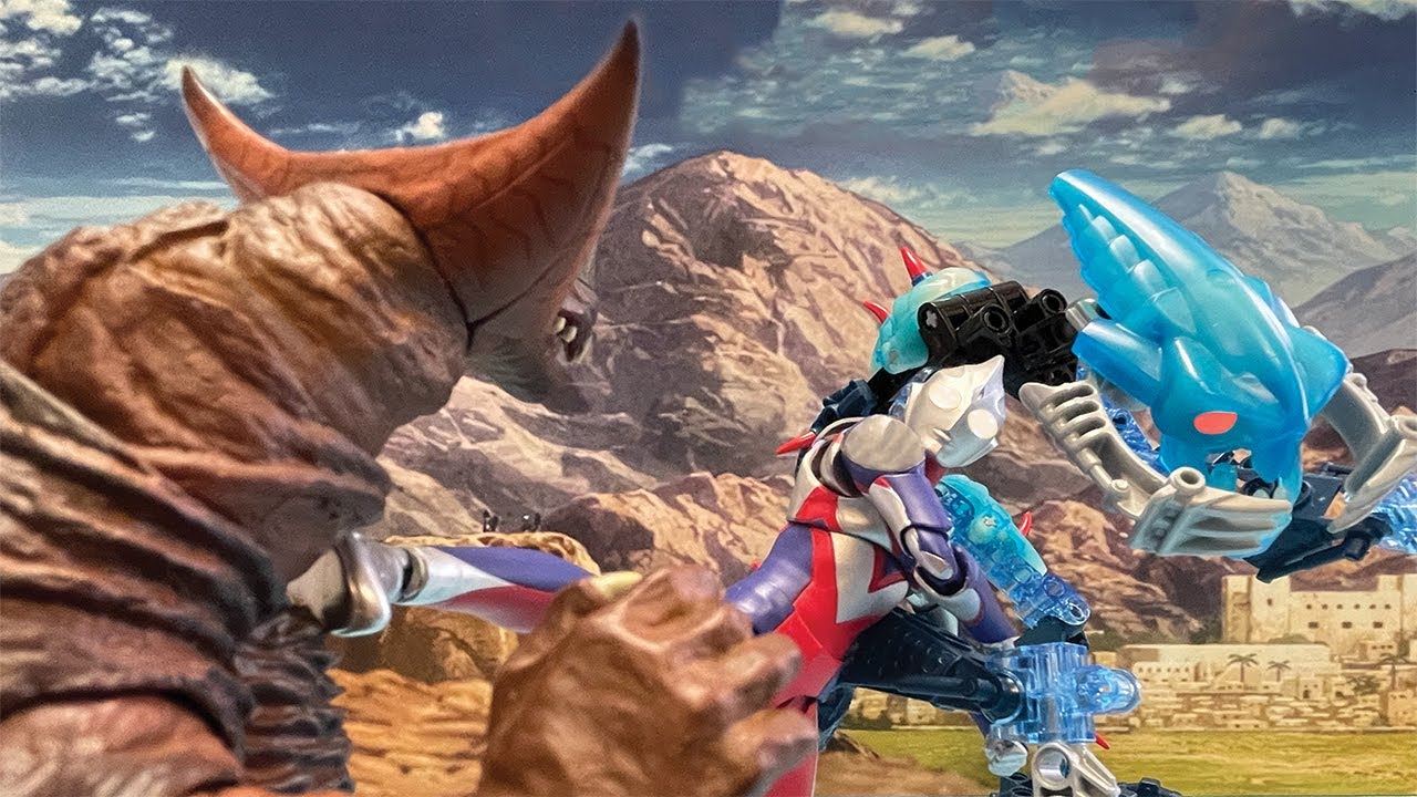 Ultraman Tiga: Ancient Monsters Counterattack (stop-motion)