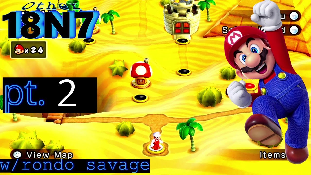 New Super Mario Bros. Wii (NO COMMENTARY) pt. 2