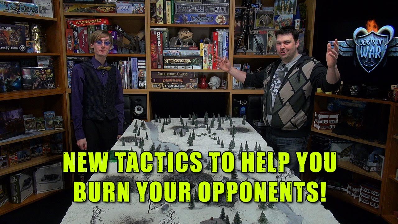 Flames of War FTW: How To Use Flamethrowers!