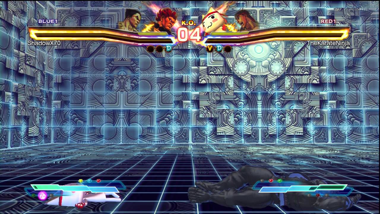 Street Fighter X Tekken Toro & Ryu vs Kazuya & Akuma (TheKarateNinja vs ShadowX70)