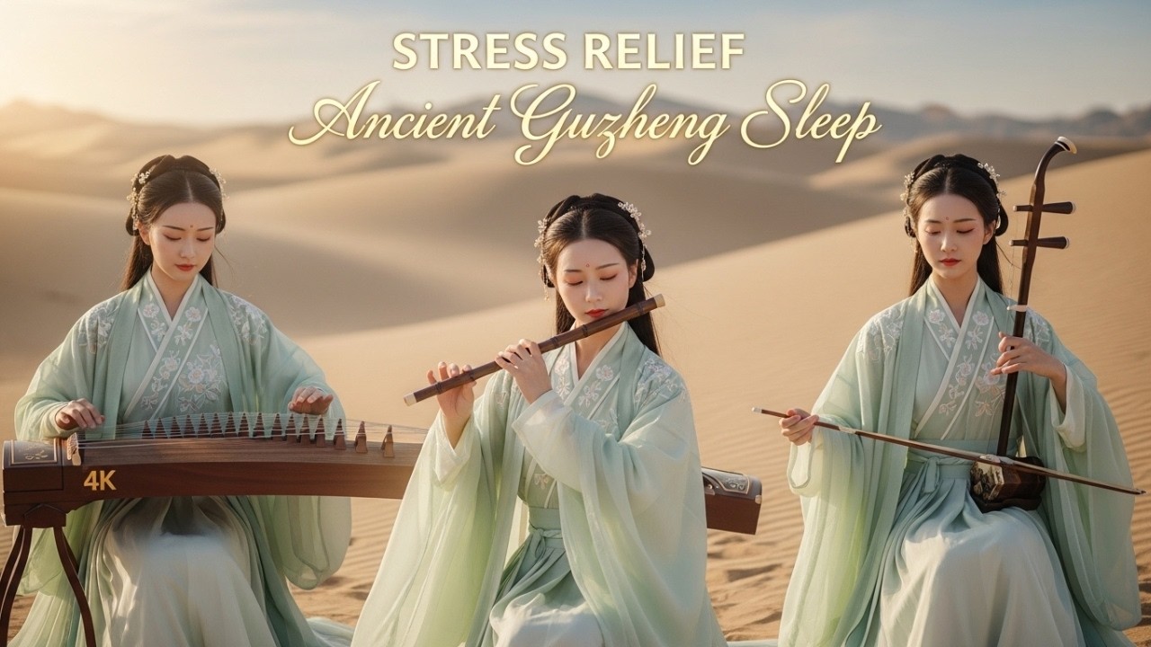 Chinese Soothing Music | Ancient Fortress Guzheng | Relaxing Music for Sleep & Stress Relief