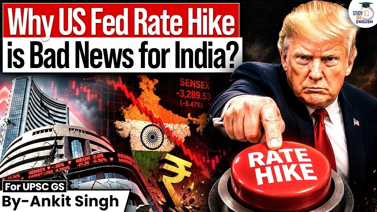 Why One US Decision Can Crash India's Markets? | US Fed Rate Hike Explained! | By Ankit Singh