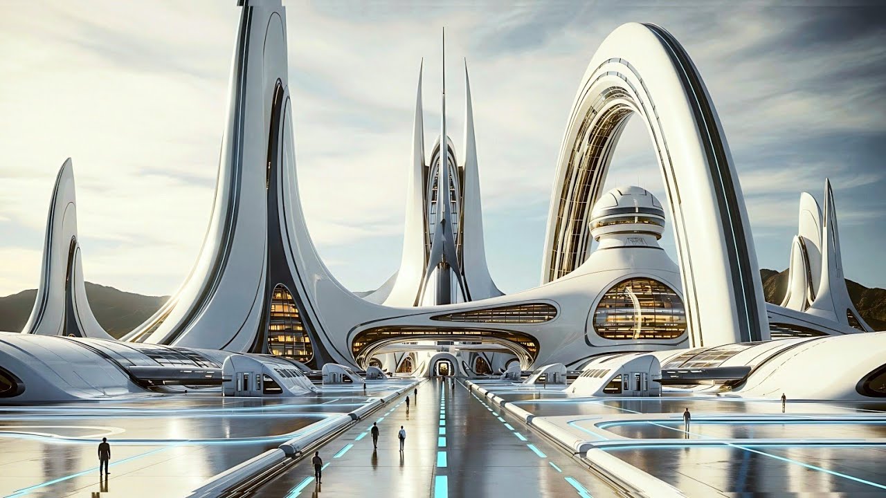 Futuristic Sci Fi City
