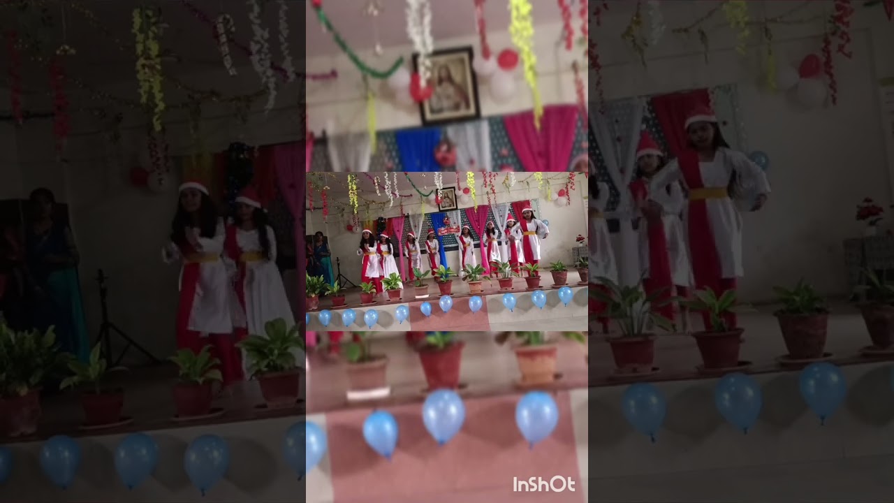 Christmas celebration at school 🎁🌲🎅Jesus give all happiness  and prosperity to your family✨
