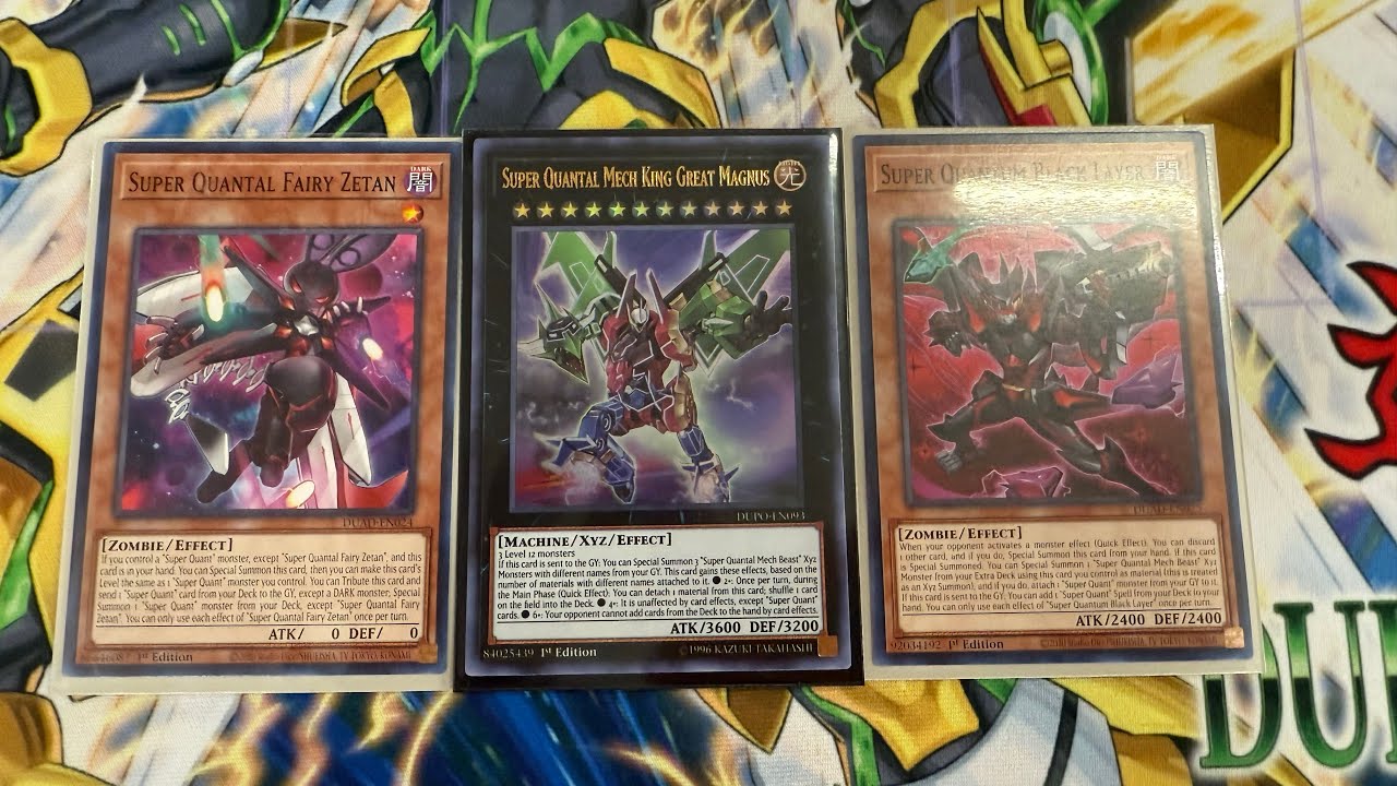 Yugioh Super Quantum 4-0 deck profile Duelist advance Sneak peak sleeper nats deck 6/25