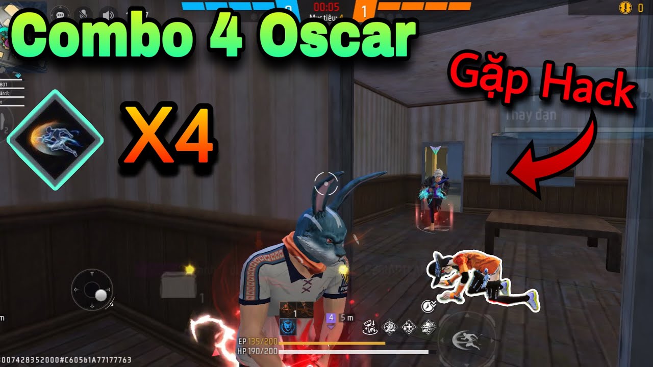 OhShi Sử Dụng 4 Oscar Chạm Mặt Hack Trên Rank Thách Đấu 