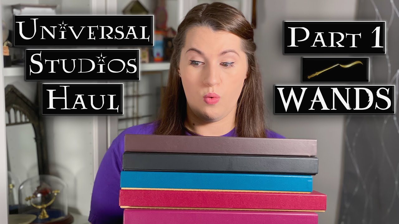 Universal Studios Haul Part 1 | Wand Unboxings | The Wizarding World of Harry Potter