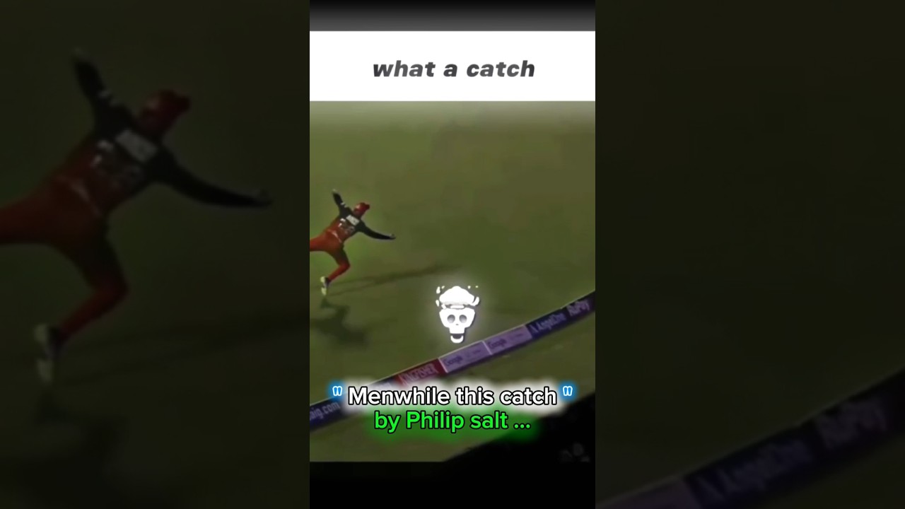 Menwhile this catch by Philip salt❓️#shorts