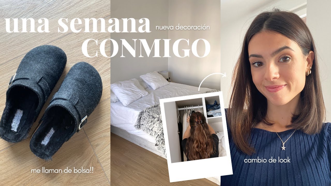 UNA SEMANA CONMIGO ☕️ | Compras decoración, Recetas sin gluten, Cambio de look, Me llaman de bolsa