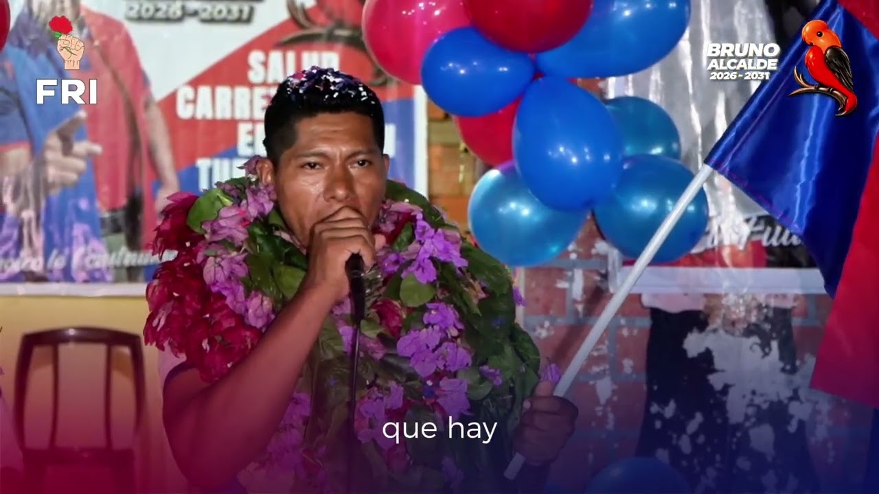 🔴🔵 Palabras de nuestro Candidato a Primer Concejal por Municipio de Coroico Juvenal Huanca