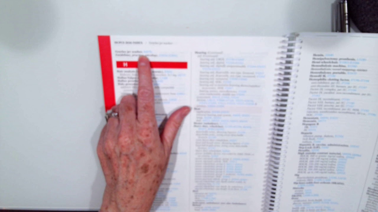 How to use the HCPCS Code Book