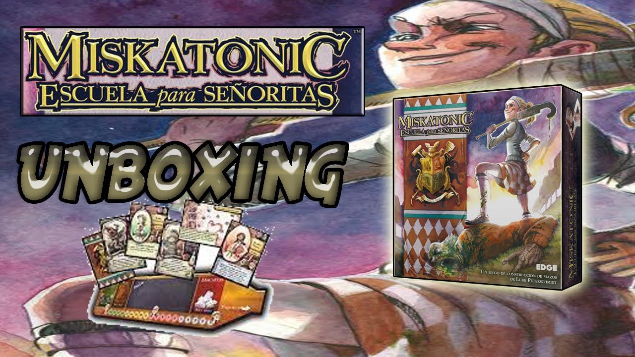 Miskatonic Escuela Para Señoritas- Unboxing Español- Tu Turno