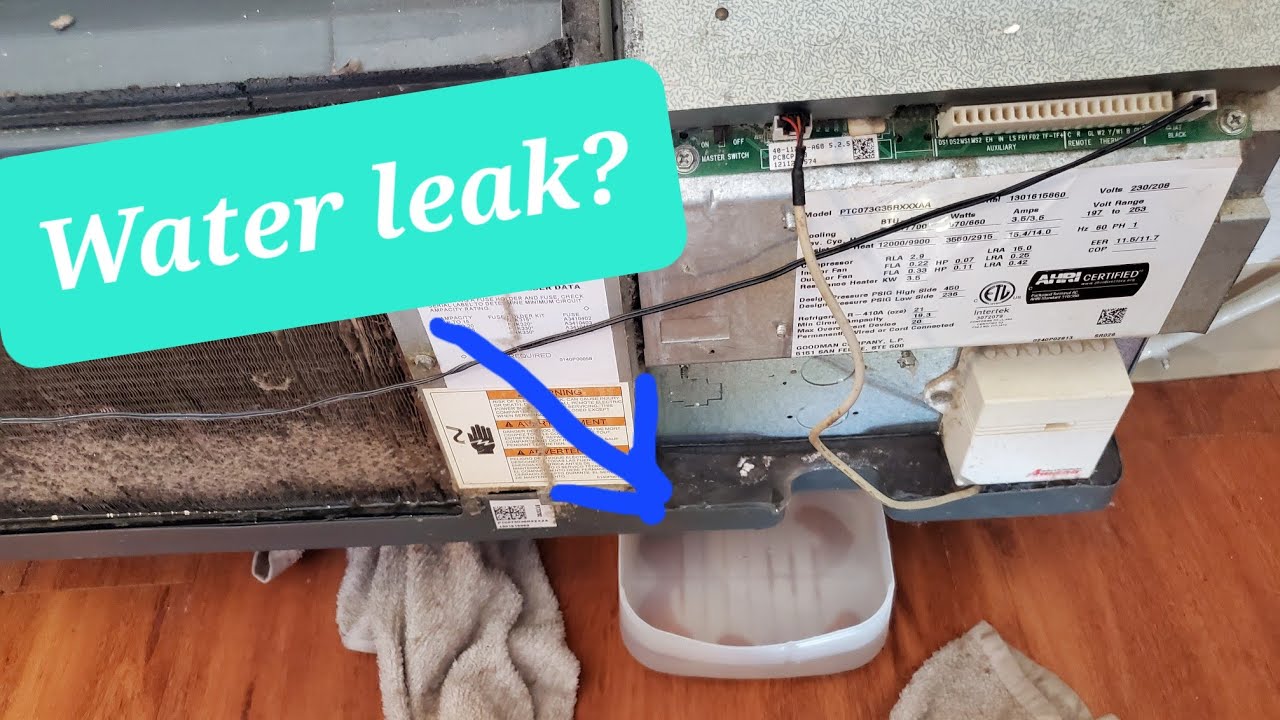 Из Ptac в комнату течёт вода? Попробуйте это!