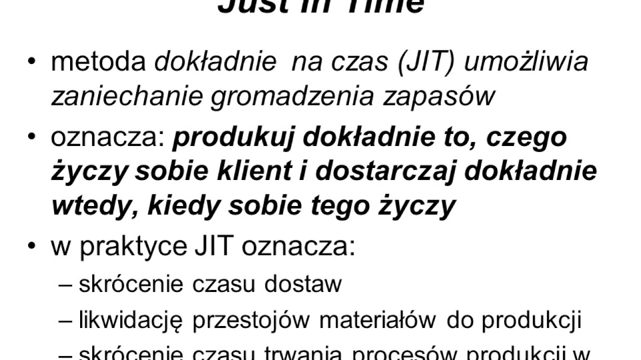 Podstawy Logistyki