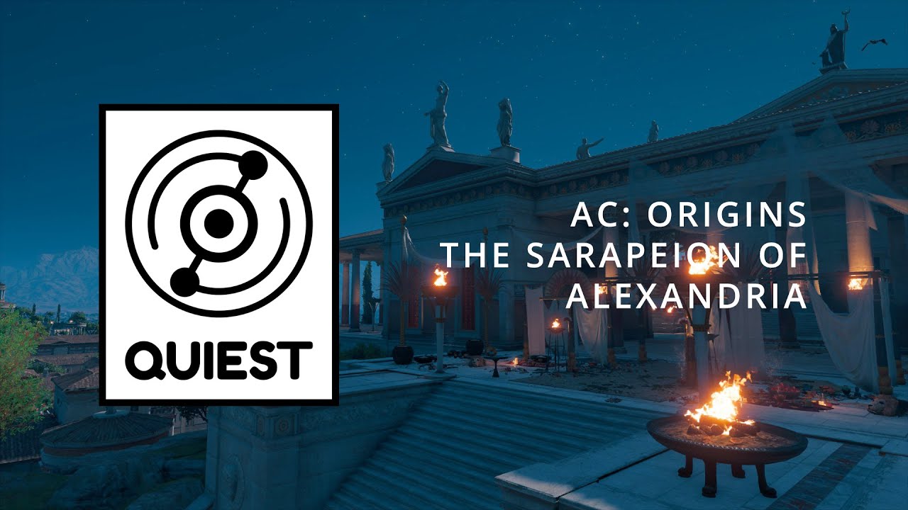 [ Assassin's Creed: Origins ] The Sarapeion of Alexandria [ 1 Hour Ambience ]