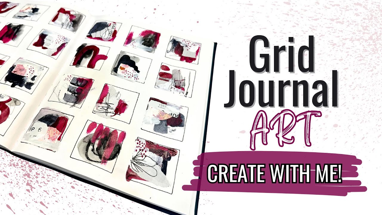Get Started with Grid Journaling: Essential Tips and Tricks to Keep it Simple | Mixed Media Art