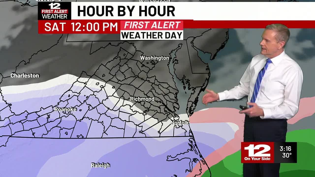 First Alert Forecast: Cold Friday, weekend snow possible