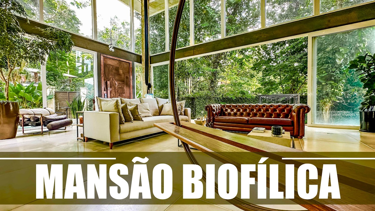 À venda: Casa mais Surpreendente do Itanhangá | Tour Mansão Biofílica no Rio!