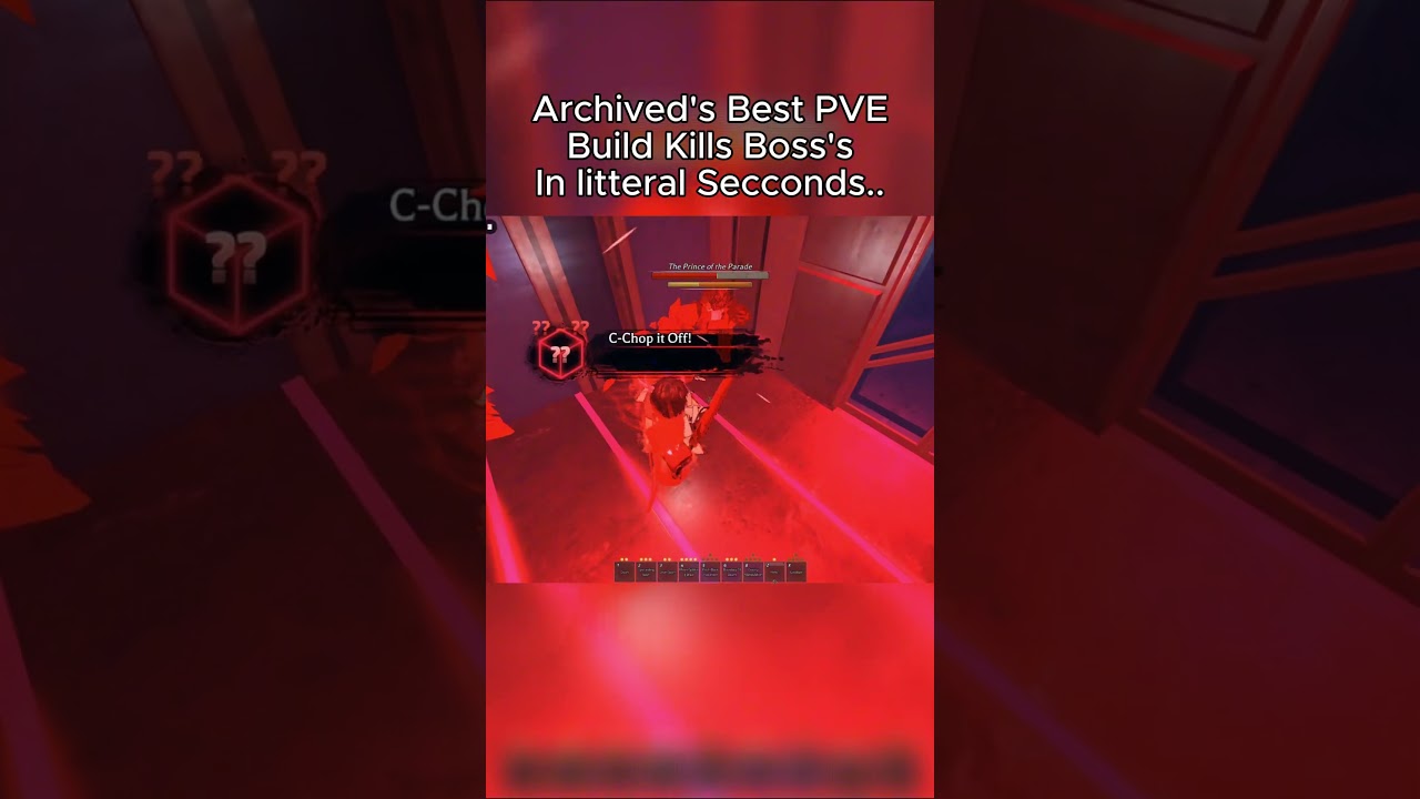 This ARCHIVED PVE Kills Boss's in SECCONDS.. | Archived | #roblox #robloxanime  #projectmoon