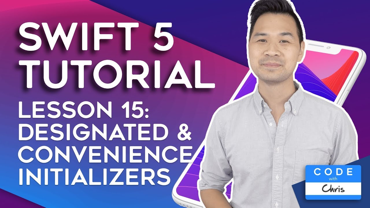 (2020) Учебное пособие по Swift для начинающих: Урок 15. Назначенные и удобные инициализаторы
