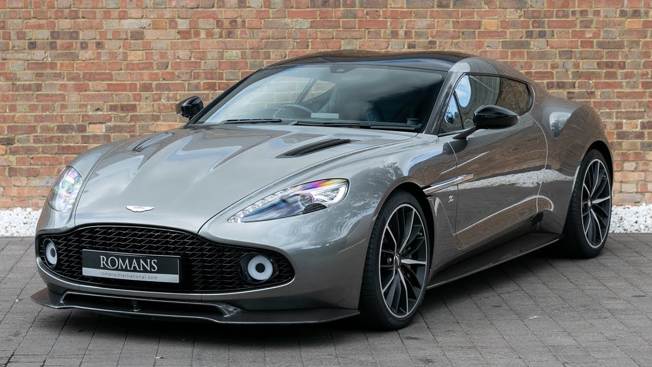 2017 Aston Martin Vanquish Zagato Coupe - Scintilla Silver - Walkaround, Interior & Loud Revs