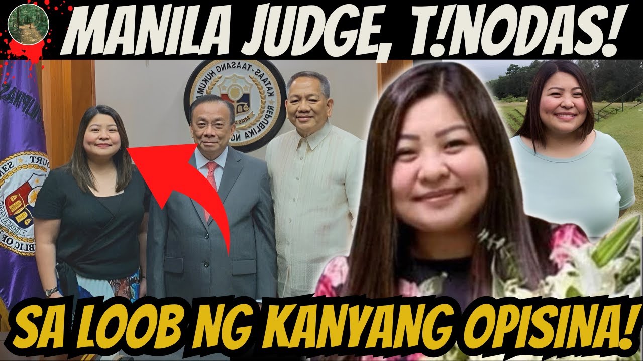MABAIT NA JUDGE SA MAYNILA, T!NODAS SA LOOB MISMO NG KANYANG OPISINA !! [ Tagalog Crime Story ]
