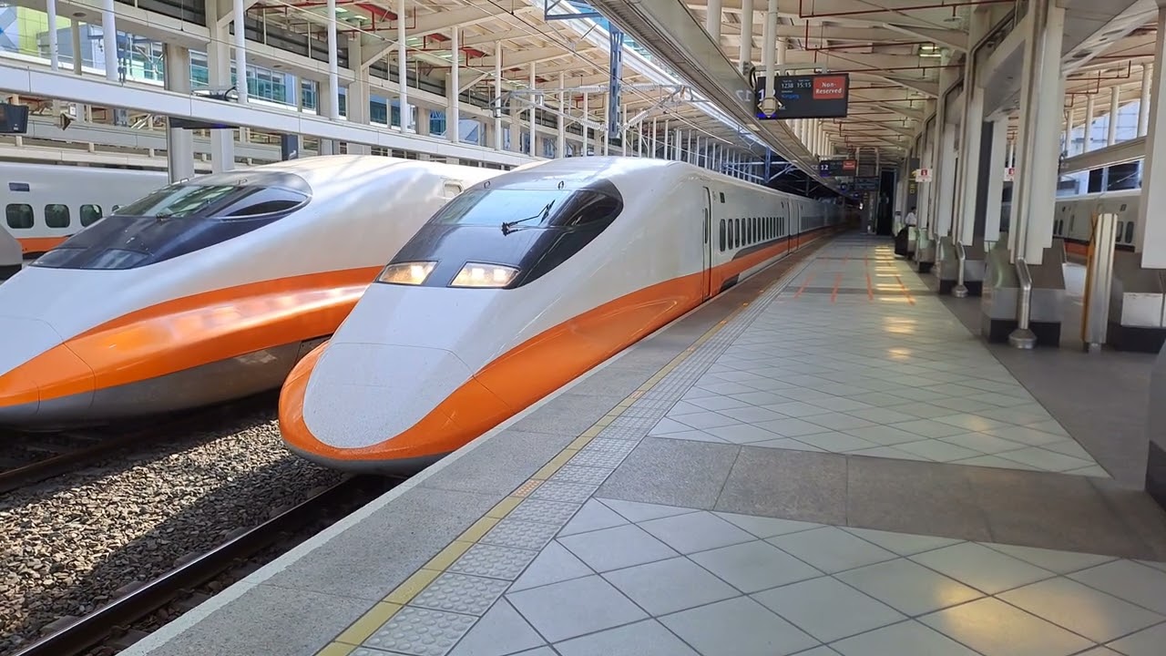 (拍攝日期1月20號)1238次台灣高鐵左營站開車編組TR28,附贈高鐵離站爆音音樂