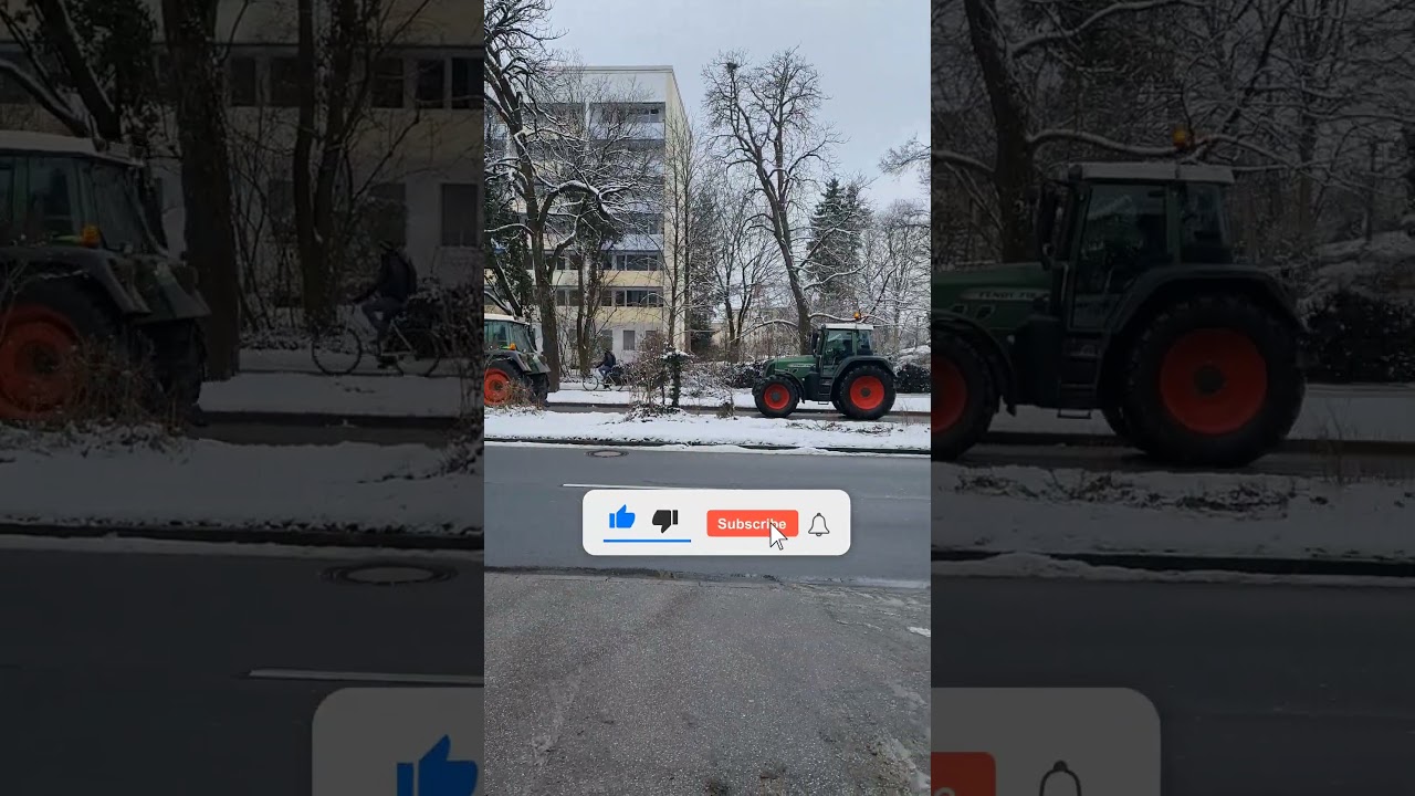 City Standoff Striking Footage of Blocked Streets, Frozen Waits, and Commuter Chaos! 🌆🚧❄️