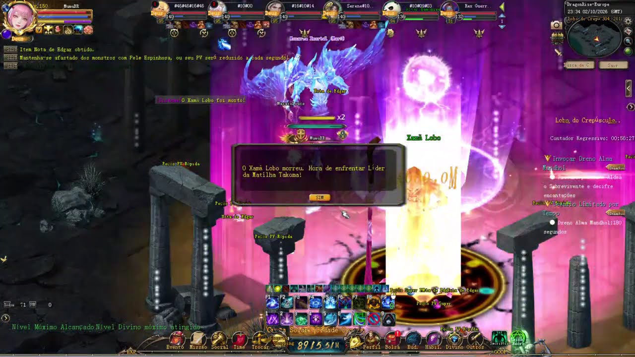 Eudemons Online Nigthmare 5* pesadelo 2026/02/10 #eudemonsonline #eudemonsonlinemobile #eocreator