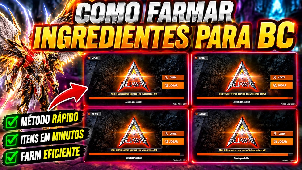 COMO FARMAR INGREDIETES PARA O BC - MuAwaY