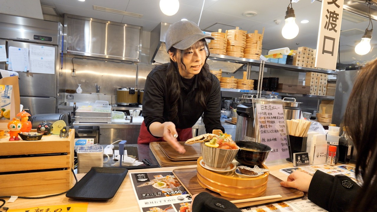 看板娘が働く海鮮食堂！魚嫌いが病みつきになる丼が美味しすぎる