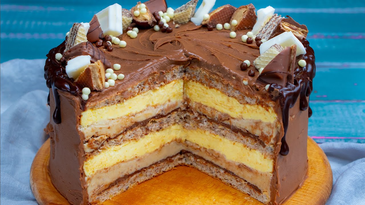 Ciasto Kinder Bueno - jak zrobić je o wiele smaczniejsze niż kupione w sklepie! | Cookrate - Polska