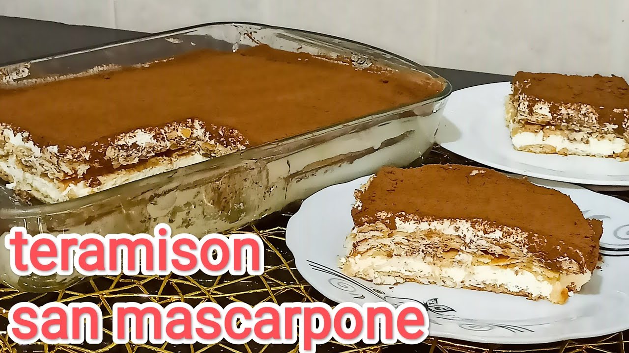 البديل تيراميسو القهوة والسهرة ماتحلى غير بهذا التحلية بلا مسكاربوا بلا بودواغ جربيها على ضمانتي