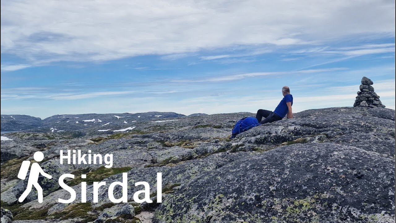 På tur i Sirdal, Agder
