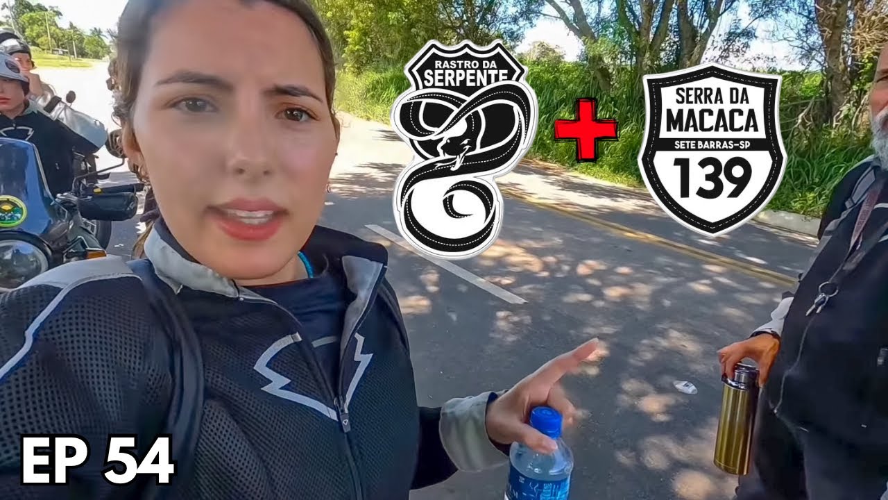 RASTRO DA SERPENTE + SERRA DA MACACA + SERRA CABEÇA DA ANTA com a FAMÍLIA DE MOTO - EP 54