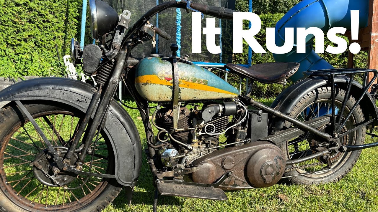 Harley Davidson VL Flathead Barn Find Update #harleyvl #harleydavidson #motorcycle