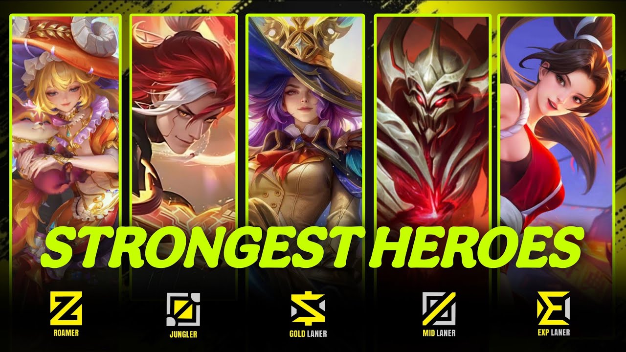 TOP 15 BEST HEROES TO CARRY SOLO QUEUE! 🔥 New MLBB Meta Tier List