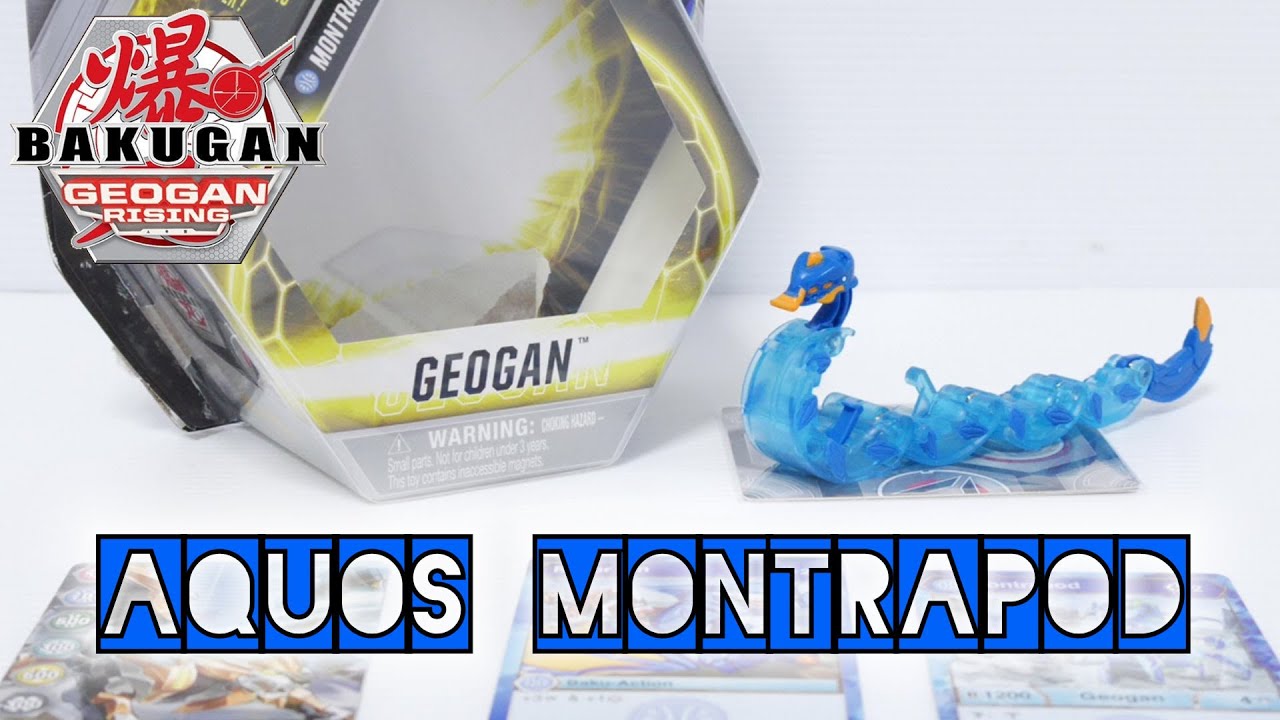 AQUOS MONTRAPOD Geogan Single Pack | Geogan Rising | BAKUGAN UNBOX