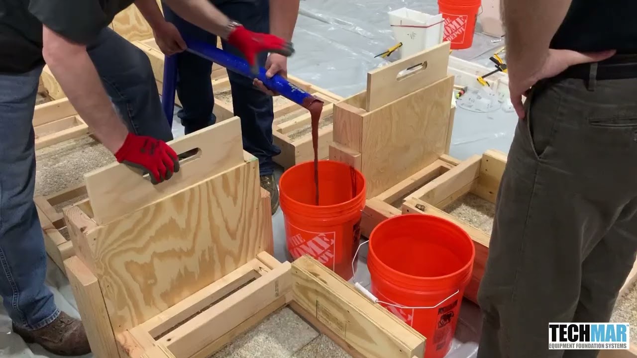 Chockfast Red Versaflow Pumpable Epoxy Grout for Equipment & Machinery Base Plates